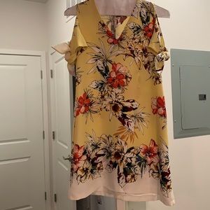 Floral print dress